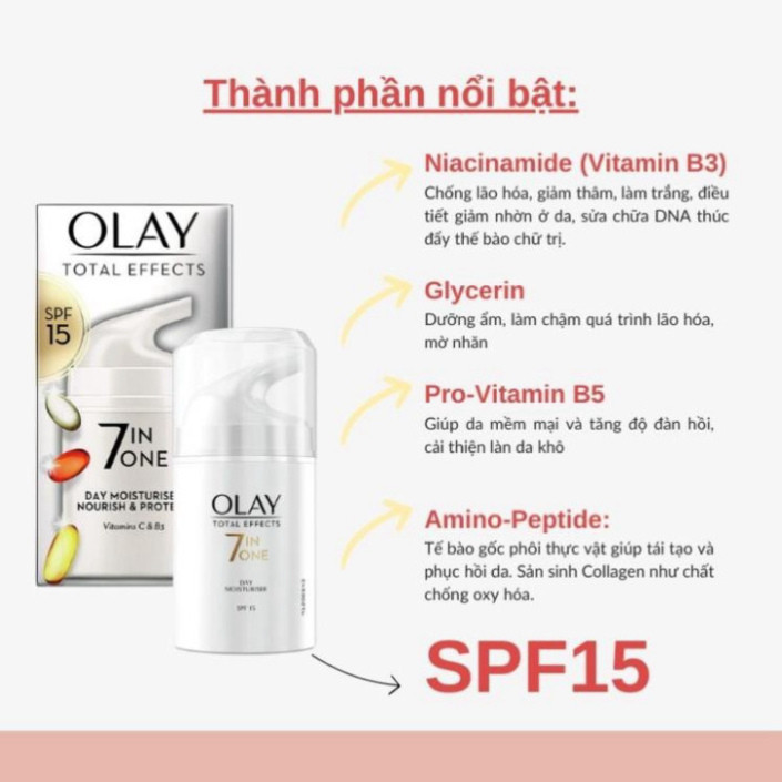 Kem Dưỡng Olay 7 In 1 Bản UK Ban Ngày Và Ban Đêm - 50ml | BigBuy360 - bigbuy360.vn