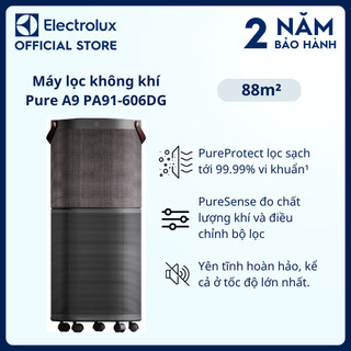 Máy lọc không khí Electrolux 5 bước lọc Pure A9 cho phòng diện tích 88m²-PA91-606DG