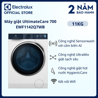 Máy giặt cửa trước Electrolux 11kg UltimateCare 700 - EWF1142Q7WB - Diệt vi khuẩn