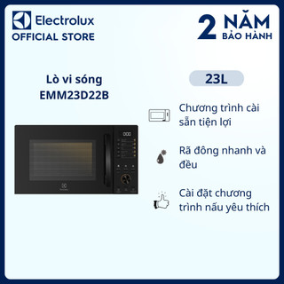 Lò vi sóng để bàn Electrolux 23L UltimateTaste 500 - EMM23D22B-Chương trình cài sẵn