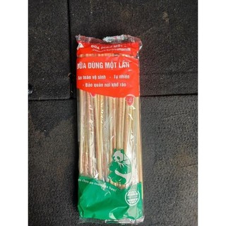 1 bịch- đũa tre đũa tre sạch , Ốm dùng 1 lần _ hàng Việt Nam