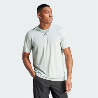 Áo thun adidas hiit slogan training - xám
