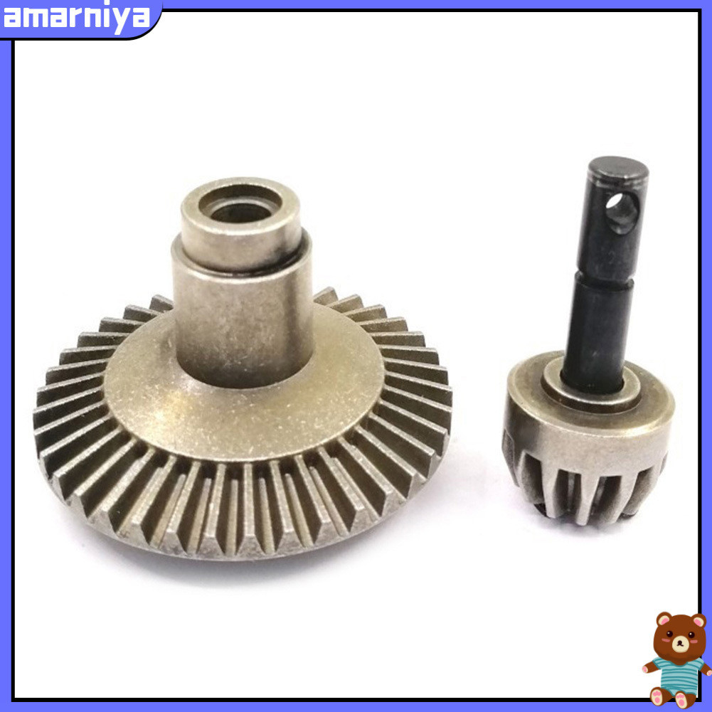 Amarniya 2 Chiếc 13T 38T Thép Phía Trước Phía Sau Cầu Hạng Nặng Bevel Gear Cho SCX10 RC Xe