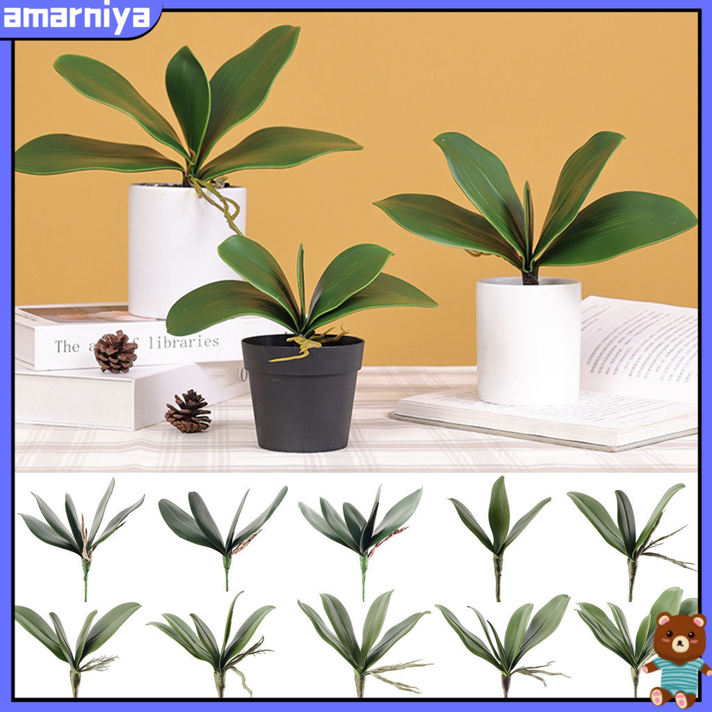 (Shop Amart) Lá Cây Lan Giả Trang Trí