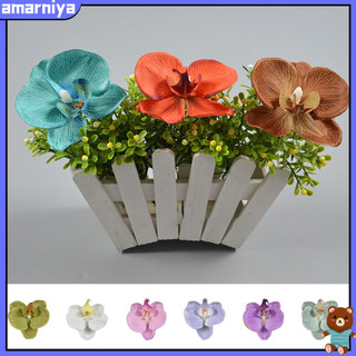 Bộ 6 hoa lan giả dùng để trang trí