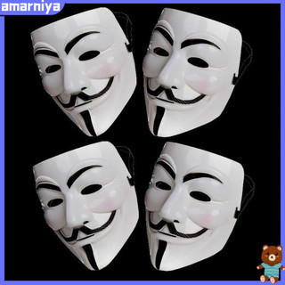 Mặt Nạ Hóa Trang Halloween AMAR Anonymous Hacker V for Vendetta Master
