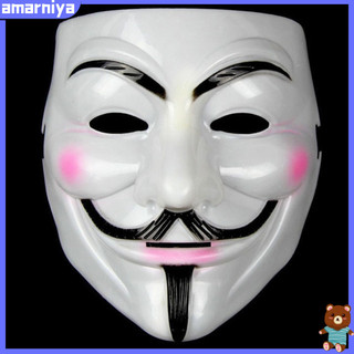 Mặt Nạ Hóa Trang Halloween AMAR Anonymous Hacker V for Vendetta Master