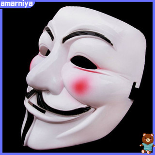 Mặt Nạ Hóa Trang Halloween AMAR Anonymous Hacker V for Vendetta Master