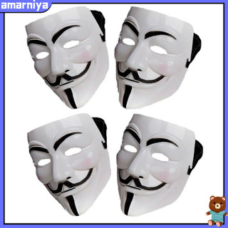 Mặt Nạ Hóa Trang Halloween AMAR Anonymous Hacker V for Vendetta Master