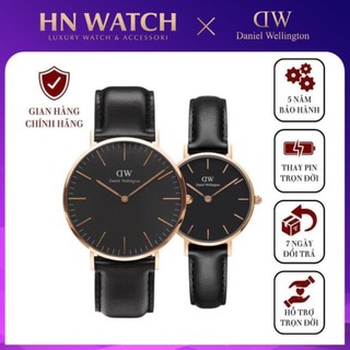 Đồng Hồ Nam Nữ Daniel Wellington Classic Sheffield Rose Gold Black 32mm & 40mm DW Chính Hãng - HN Watch