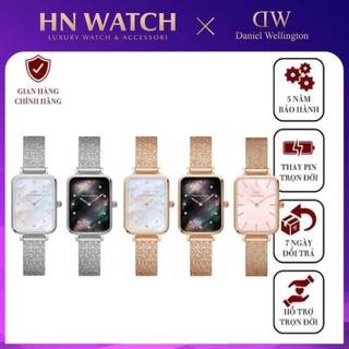 Đồng Hồ Nữ Daniel Wellington Quadro Lumine 20x26mm Chính Hãng - Đồng Hồ - HN Watch