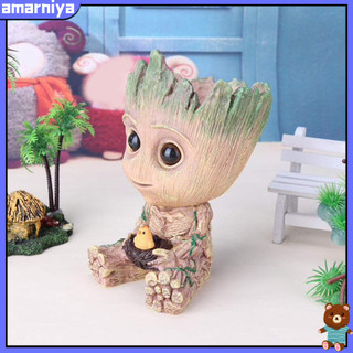 Chậu trồng hoa hình nhân vật Baby Groot đáng yêu