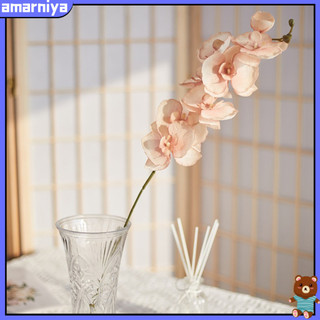 Bó 8 Bông Hoa phalaenopsis Giả Trang Trí Không Phai Màu