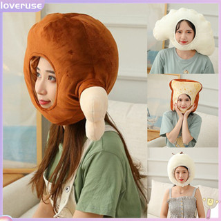 Mũ Đội Đầu Vải Lông Mềm Mại Hình Dáng Ngộ Nghĩnh Dễ Thương