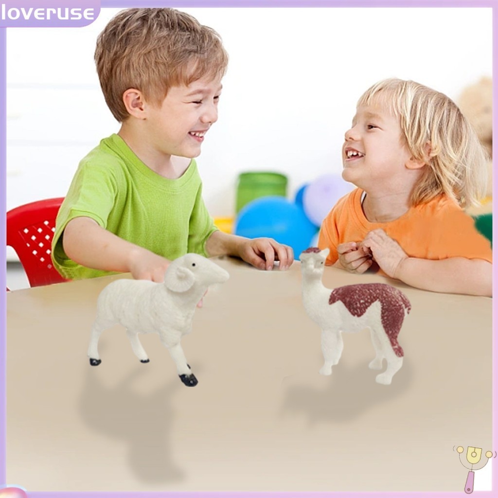 Set 2 Mô Hình Động Vật Bằng Nhựa Cho Bé