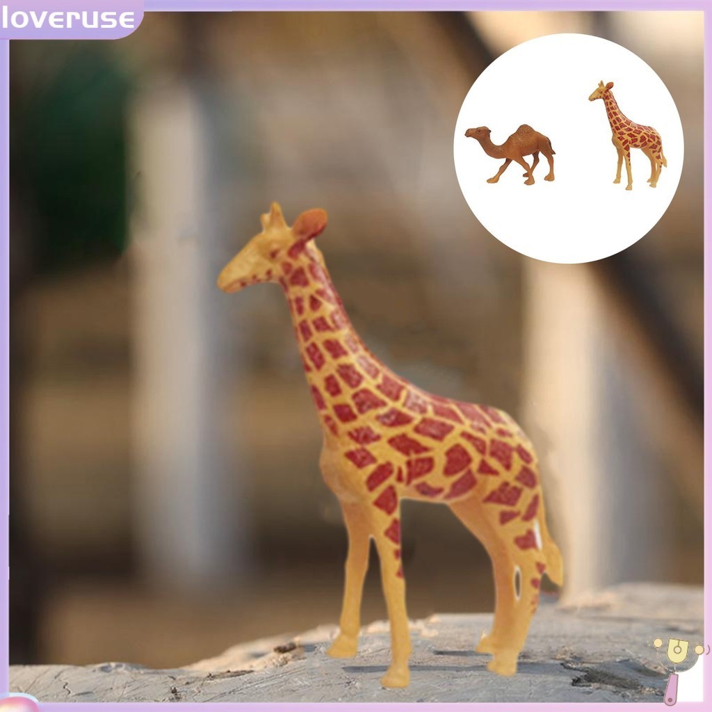 Set 2 Mô Hình Động Vật Bằng Nhựa Cho Bé