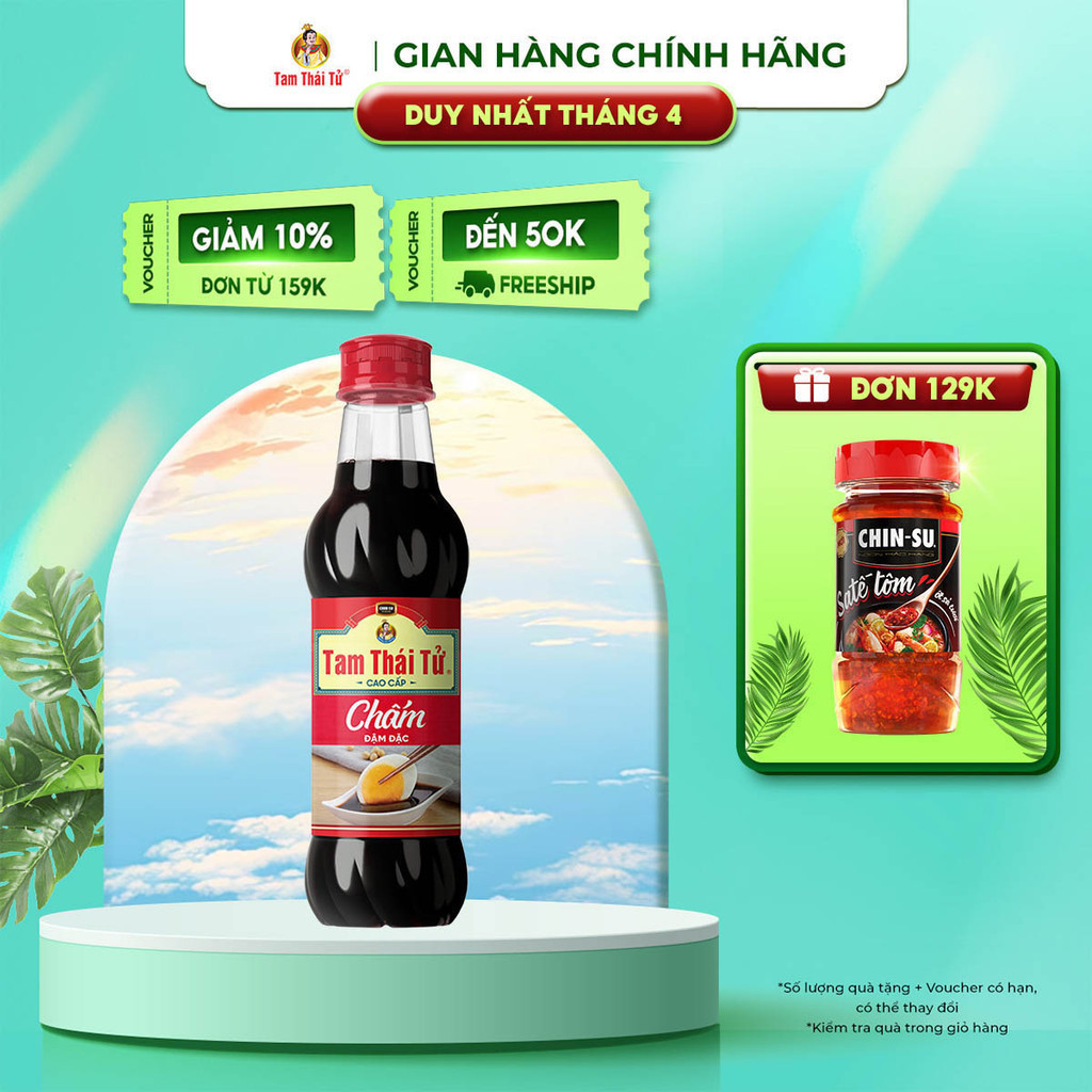 Nước Tương Tam Thái Tử Cao Cấp Chấm Chai 500ml