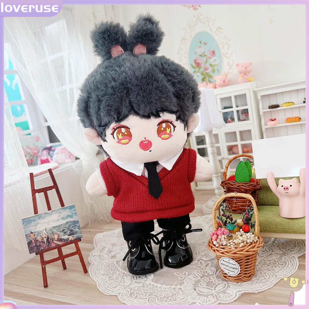 Búp Bê Mặc Áo Vest 20cm Dễ Thương
