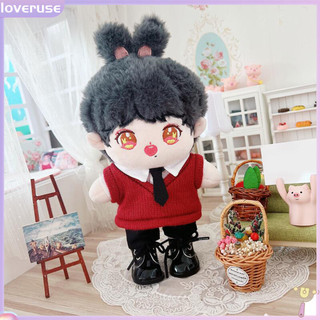 Búp bê mặc áo vest 20cm dễ thương