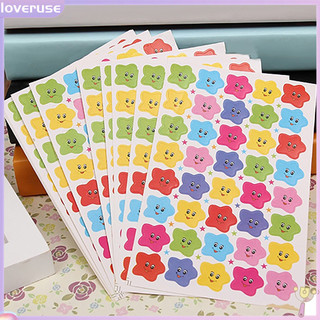 Set 10 Miếng Dán Hình Ngôi Sao Mặt Cười Trang Trí