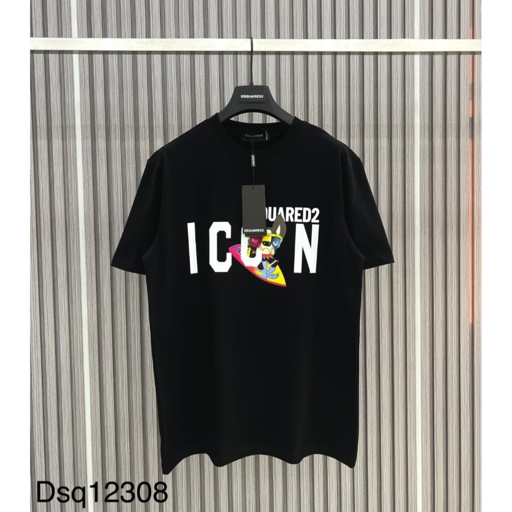 Áo Phông Nam ICON In Hình Chó Lướt Ván Siêu Đẹp - Áo Thun Nam ICON Hàng Cao cấp UT