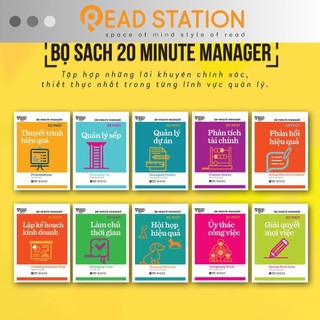 Sách > 20 minute manager - hbr 20 phút