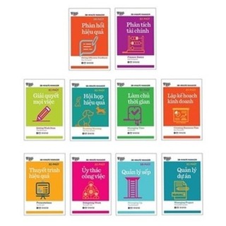 Sách > 20 Minute Manager - HBR 20 Phút (Trọn Bộ 10 Cuốn Kèm Boxset)