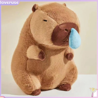 Lo _ Capybara-Mới! Gấu bông Capybara siêu mềm Búp Bê Nhồi Bông Capybara Mềm Mại Đáng Yêu, Gấu Bông Mô Phỏng Capybara