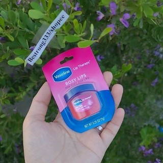 [HÀNG CHUẨN] Sáp Dưỡng Môi Vaseline Rosy Lips 7g