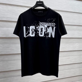  Áo Thun DSQ Icon Vẩy Sơn Không Màu Cực Hot_hàng in chống bong Hottrend New 2-0-2-4  N2T STORE  