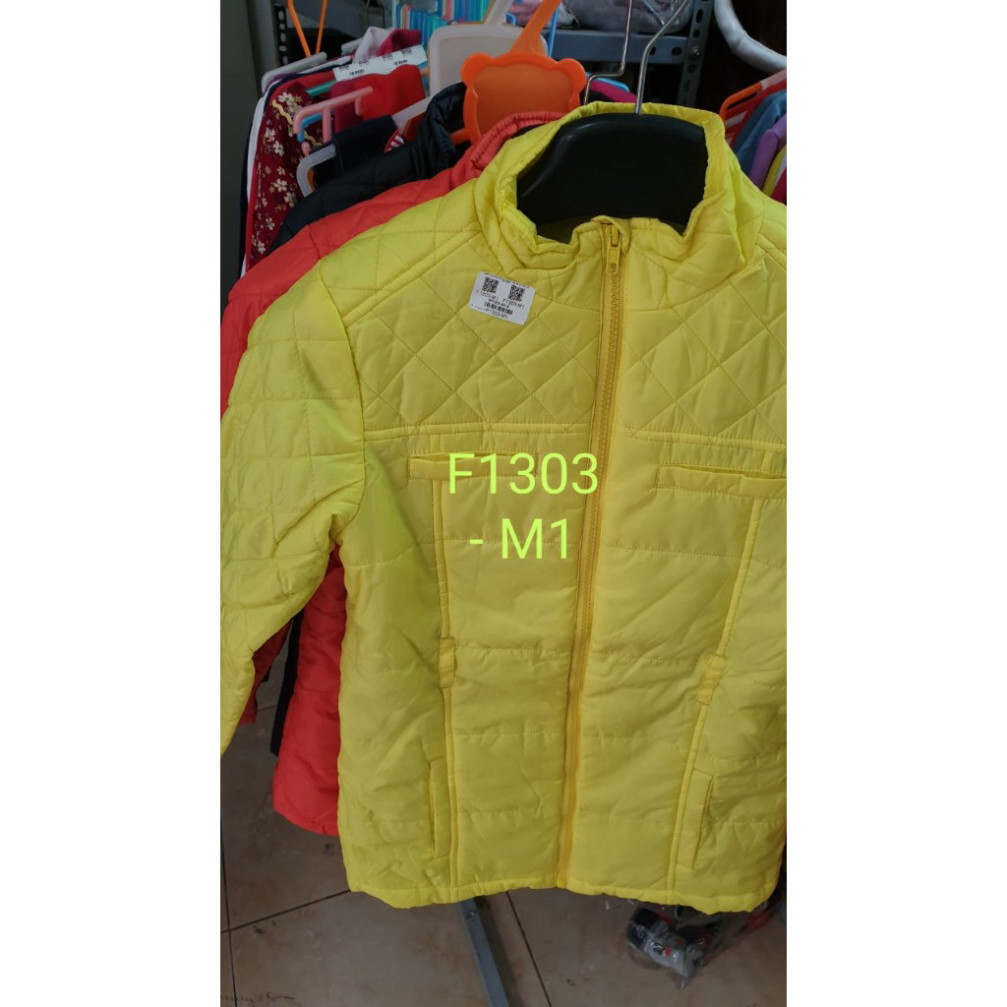 Áo phao bé gái, dài tay, túi ngực giả, vàng, hiệu zara kids, size nhỡ từ 4 tuổi đến 10 tuổi, top1trend_F1303M1-s1 💖CK2�