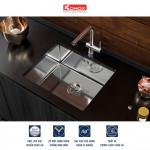 CHẬU RỬA BÁT KONOX KN5444SU