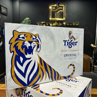[HỎA TỐC Q.BÌNH THẠNH] Thùng 24 lon bia Tiger Bạc Crystal 330ml/lon