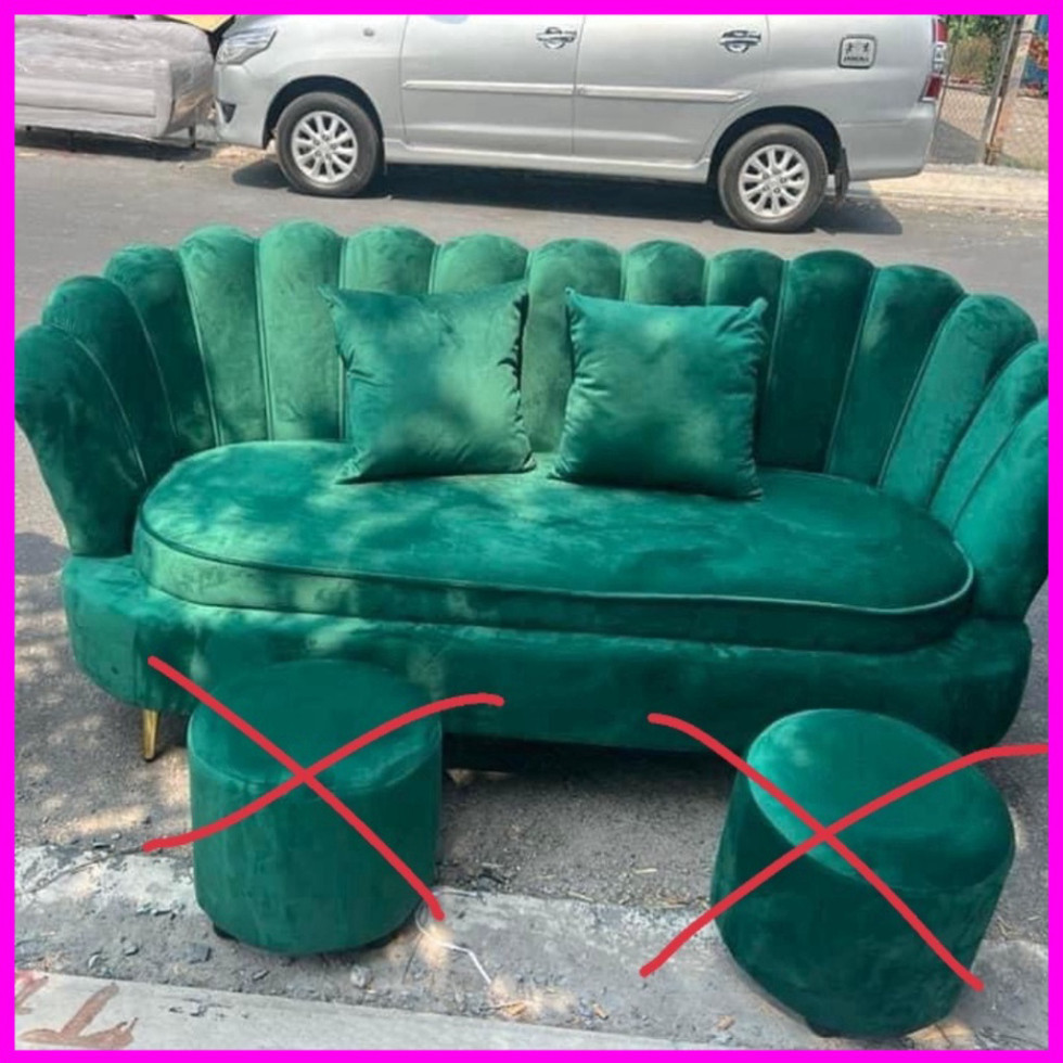 Ghế sofa vỏ sò thời thượng , ghế sò , sofa đặt spa - tiệm nail siêu xinh - làm màu theo đòi hỏi - bh 12 tháng | BigBuy360 - bigbuy360.vn