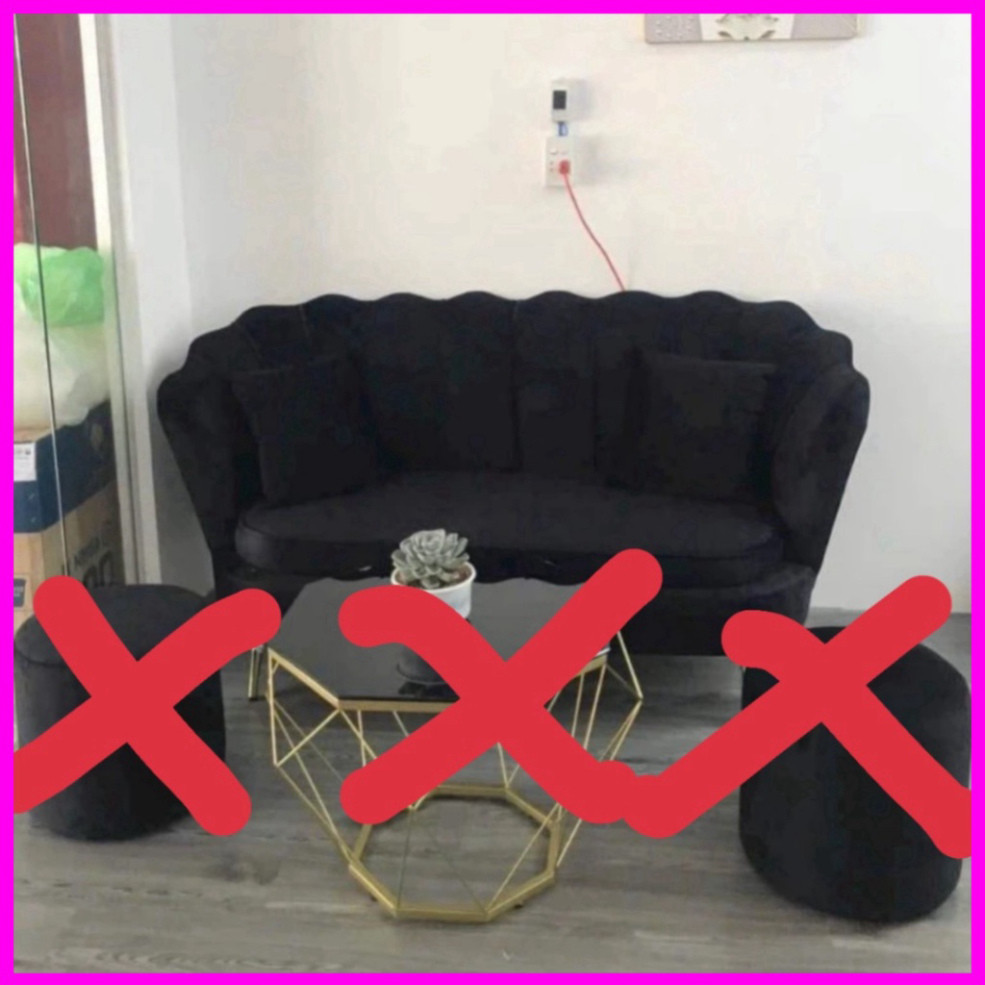 Ghế sofa vỏ sò thời thượng , ghế sò , sofa đặt spa - tiệm nail siêu xinh - làm màu theo đòi hỏi - bh 12 tháng | BigBuy360 - bigbuy360.vn