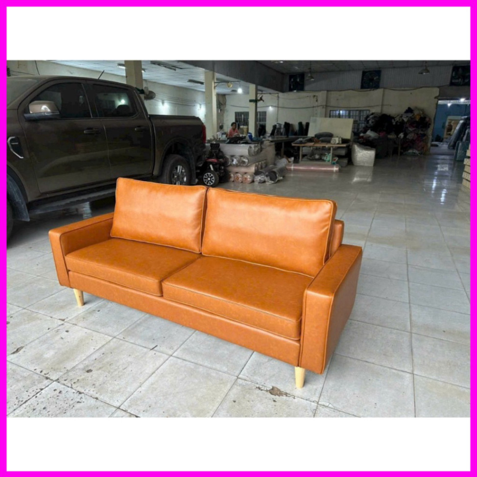 Combo sofa da simili siêu sang - sofa da tay vuông 1m80 đặt căn hộ - bh 12 tháng | BigBuy360 - bigbuy360.vn