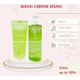 Svr sữa rửa mặt dành cho da dầu mụn, nhạy. Sữa rửa mặt SVR Sebiaclear 400ml dành cho da dầu mụn, nhạy cảm