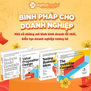 Sách: Binh Pháp Cho Doanh Nghiệp (Combo/Lẻ Kiểm chứng ý tưởng, Tạo lập mô hình, Thiết kế giải pháp, Mô hình doanh nghiệp