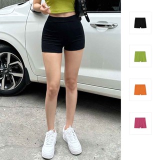 Quần Short Nữ Biker Jersey, Chất Vải Thun Gân Thoải Mái, WQS001, SOMEHOW