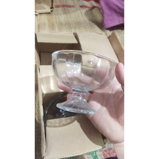 Bộ 6 ly cream cup thủy tinh - ly GLORECA ( hết hàng ocean)