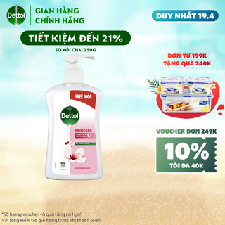 NƯỚC RỬA TAY DETTOL KHÁNG KHUẨN CHĂM SÓC DA – CHAI 500G SIÊU TIẾT KIỆM