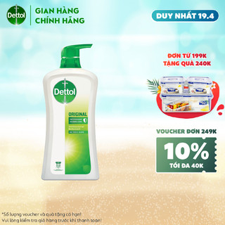  Sữa tắm Dettol kháng khuẩn - Chai 950g
