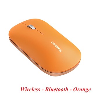 Ugreen 90369 Màu Cam Bluetooth Wireless 2.4ghz Chuột không dây mu001