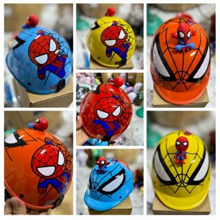 Mũ bảo hiểm trẻ em loại nhẹ - siêu nhân người nhện ( size 4 - 6 tuổi)