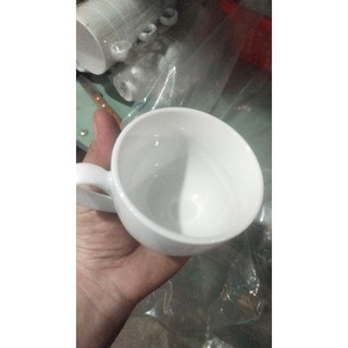 Ly sứ trắng OHIO - ly cafe sứ đẹp .