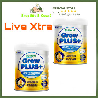  Sữa bột Growplus Vàng Nutifood 0+1+ 800gr date mới (8%)