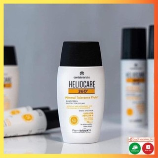 Kem Chống Nắng Heliocare Mineral Tolerence Fluid Dạng Hộp 50ml - BƠ SHOP