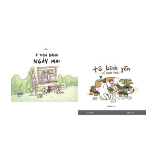 Combo 2q: tô bình yên + ở tiệm bánh ngày mai