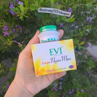 Kem evi tri mụn trắng da hoa mỹ 15g