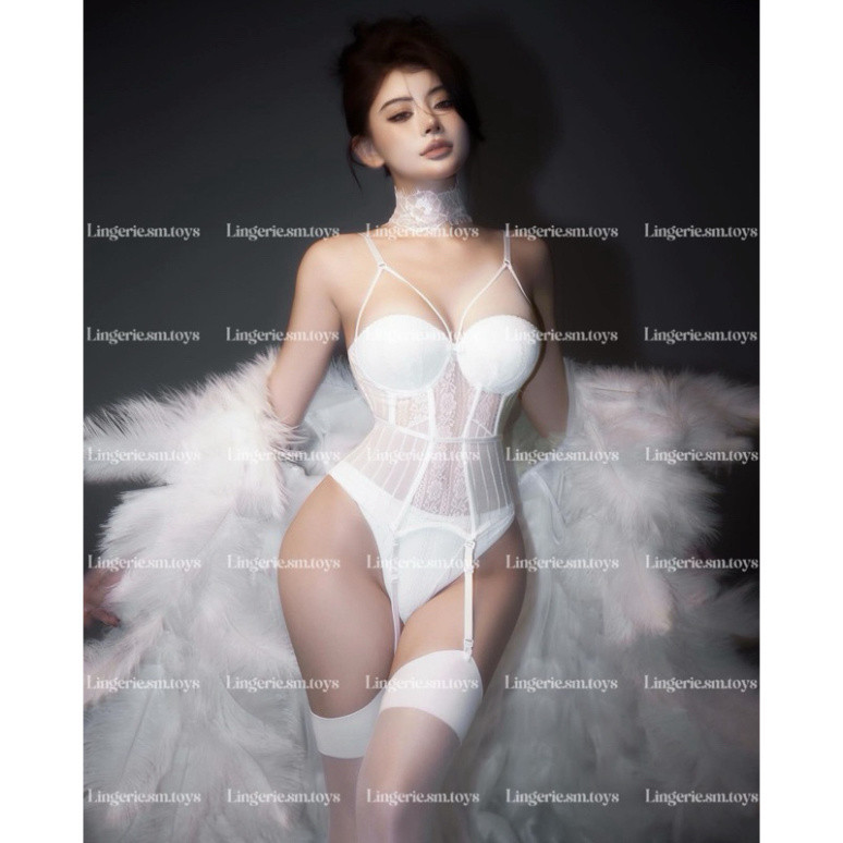 FM7720 - LL2441 Bodysuit Ren Cúp Ngực | Coset Ren Gợi cảm | Nội Y Sexy Cosplay sexy | BigBuy360 - bigbuy360.vn